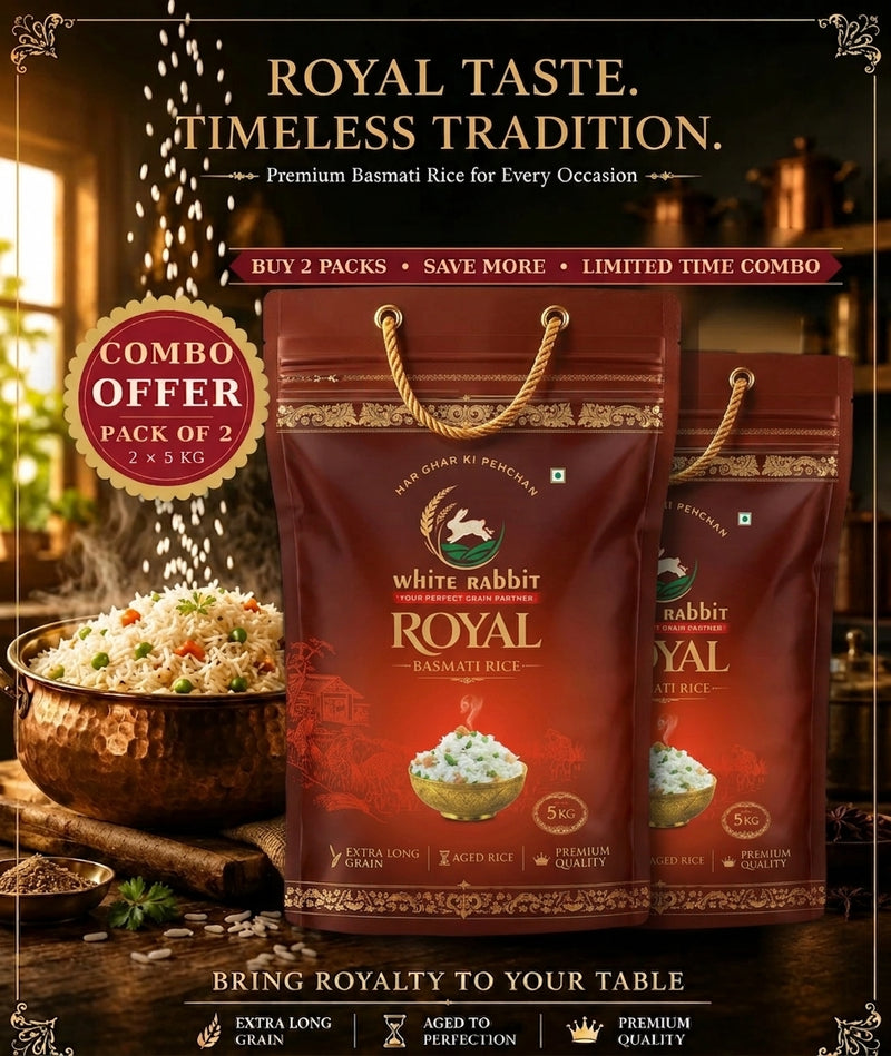 Royal Basmati Rice – Combo Pack of 2